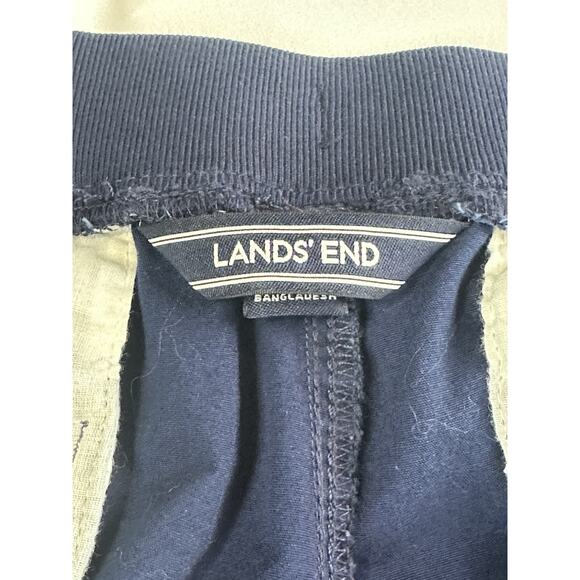 Lands End Pull On Big Boy’s Deck Pants Size 18H-20H XLarge Cargo Pockets - Picture 13 of 16